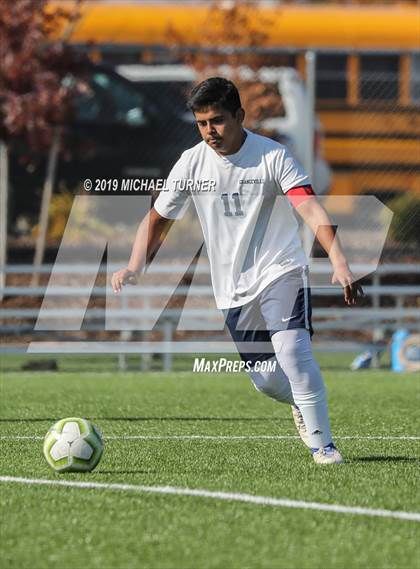 Thumbnail 2 in Grangeville vs Coeur d'Alene Charter Academy (District Playoffs) photogallery.