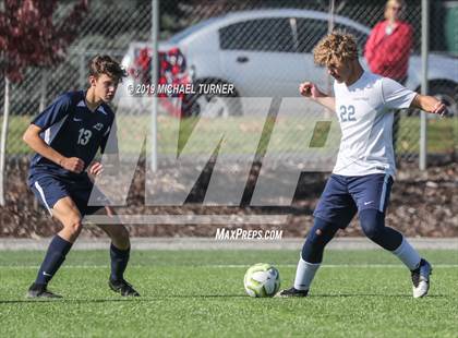 Thumbnail 1 in Grangeville vs Coeur d'Alene Charter Academy (District Playoffs) photogallery.