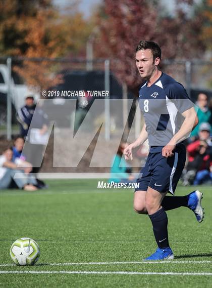 Thumbnail 2 in Grangeville vs Coeur d'Alene Charter Academy (District Playoffs) photogallery.