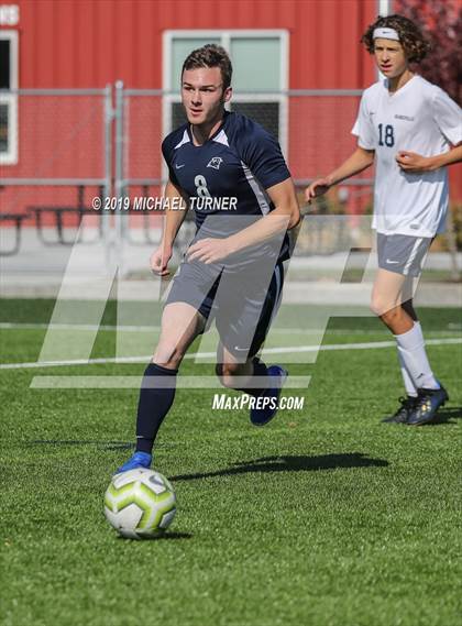 Thumbnail 2 in Grangeville vs Coeur d'Alene Charter Academy (District Playoffs) photogallery.