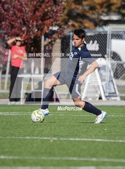Thumbnail 3 in Grangeville vs Coeur d'Alene Charter Academy (District Playoffs) photogallery.
