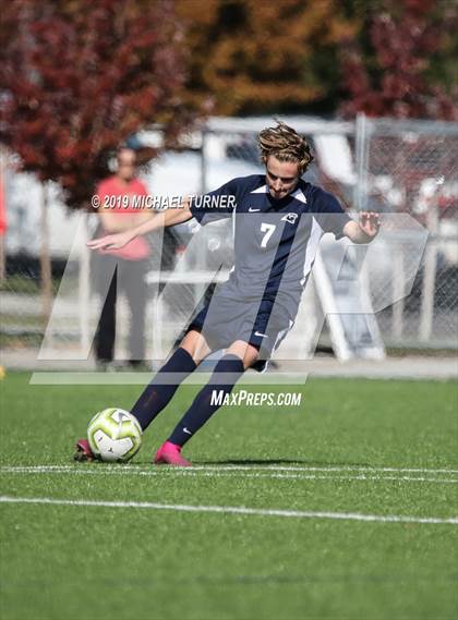 Thumbnail 2 in Grangeville vs Coeur d'Alene Charter Academy (District Playoffs) photogallery.