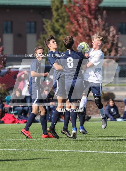 Thumbnail 2 in Grangeville vs Coeur d'Alene Charter Academy (District Playoffs) photogallery.
