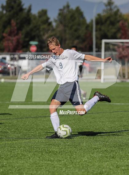 Thumbnail 1 in Grangeville vs Coeur d'Alene Charter Academy (District Playoffs) photogallery.