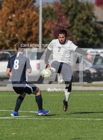 Thumbnail 2 in Grangeville vs Coeur d'Alene Charter Academy (District Playoffs) photogallery.