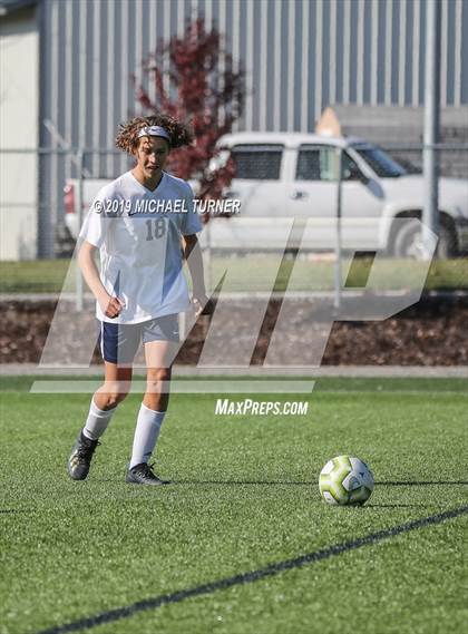 Thumbnail 3 in Grangeville vs Coeur d'Alene Charter Academy (District Playoffs) photogallery.