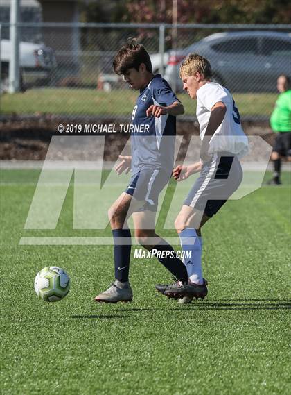 Thumbnail 2 in Grangeville vs Coeur d'Alene Charter Academy (District Playoffs) photogallery.