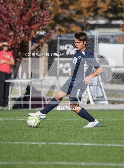 Thumbnail 2 in Grangeville vs Coeur d'Alene Charter Academy (District Playoffs) photogallery.