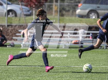 Thumbnail 1 in Grangeville vs Coeur d'Alene Charter Academy (District Playoffs) photogallery.