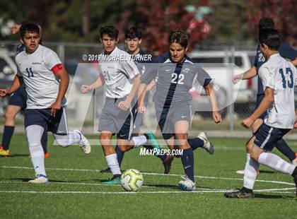 Thumbnail 3 in Grangeville vs Coeur d'Alene Charter Academy (District Playoffs) photogallery.