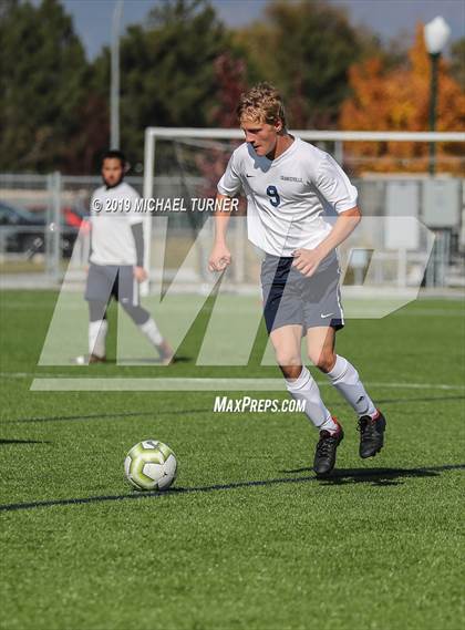 Thumbnail 3 in Grangeville vs Coeur d'Alene Charter Academy (District Playoffs) photogallery.