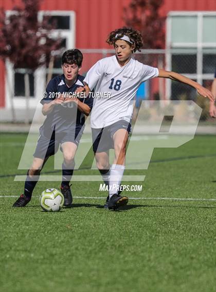 Thumbnail 2 in Grangeville vs Coeur d'Alene Charter Academy (District Playoffs) photogallery.