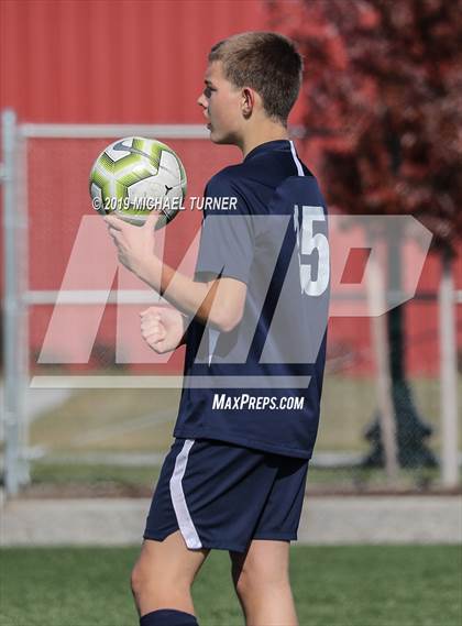 Thumbnail 2 in Grangeville vs Coeur d'Alene Charter Academy (District Playoffs) photogallery.