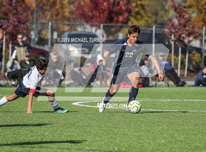 Thumbnail 1 in Grangeville vs Coeur d'Alene Charter Academy (District Playoffs) photogallery.
