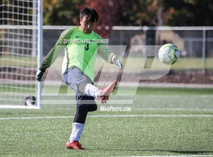 Thumbnail 2 in Grangeville vs Coeur d'Alene Charter Academy (District Playoffs) photogallery.