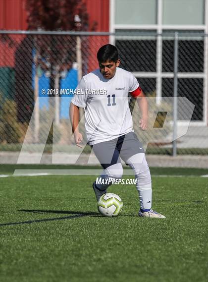 Thumbnail 3 in Grangeville vs Coeur d'Alene Charter Academy (District Playoffs) photogallery.