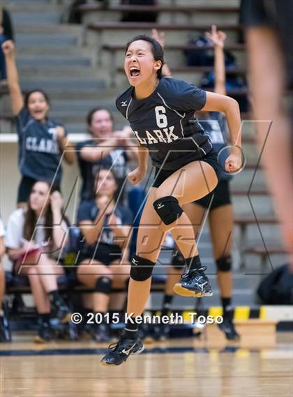 Thumbnail 2 in Johnson vs. Clark (UIL 6A Area Final) photogallery.