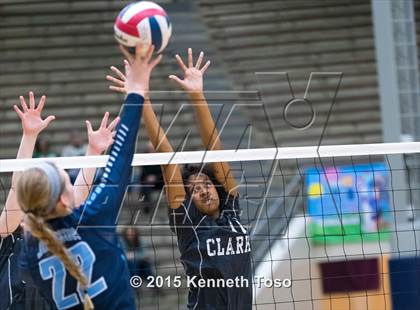Thumbnail 3 in Johnson vs. Clark (UIL 6A Area Final) photogallery.