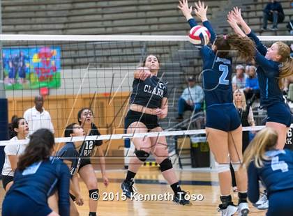 Thumbnail 2 in Johnson vs. Clark (UIL 6A Area Final) photogallery.