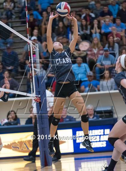 Thumbnail 1 in Johnson vs. Clark (UIL 6A Area Final) photogallery.