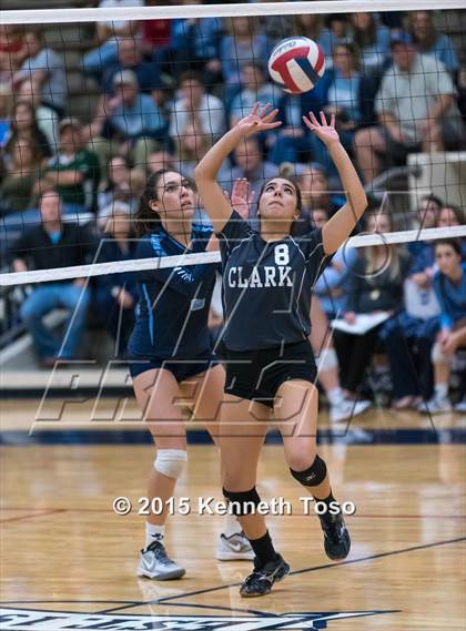Thumbnail 1 in Johnson vs. Clark (UIL 6A Area Final) photogallery.