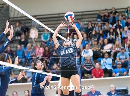 Thumbnail 1 in Johnson vs. Clark (UIL 6A Area Final) photogallery.