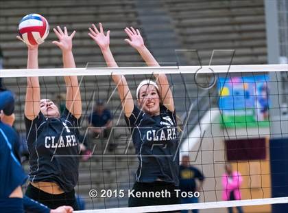 Thumbnail 1 in Johnson vs. Clark (UIL 6A Area Final) photogallery.