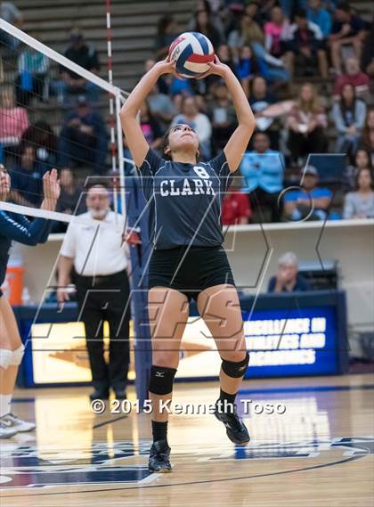 Thumbnail 3 in Johnson vs. Clark (UIL 6A Area Final) photogallery.