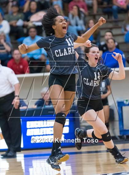 Thumbnail 2 in Johnson vs. Clark (UIL 6A Area Final) photogallery.