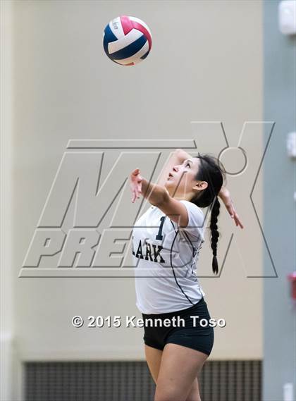 Thumbnail 1 in Johnson vs. Clark (UIL 6A Area Final) photogallery.