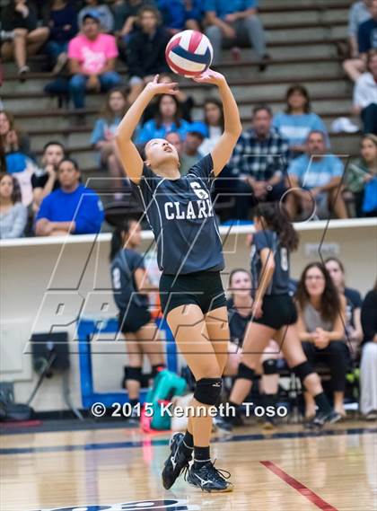 Thumbnail 3 in Johnson vs. Clark (UIL 6A Area Final) photogallery.