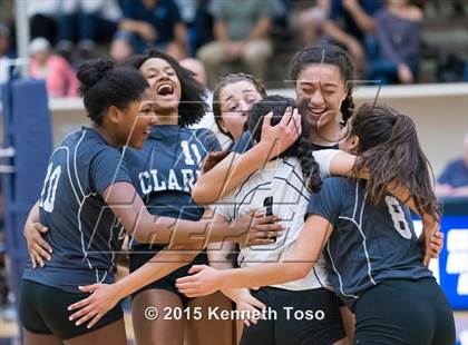 Thumbnail 2 in Johnson vs. Clark (UIL 6A Area Final) photogallery.