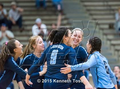 Thumbnail 2 in Johnson vs. Clark (UIL 6A Area Final) photogallery.