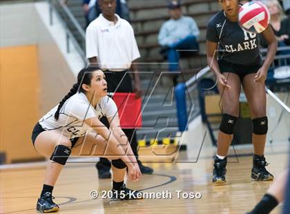 Thumbnail 3 in Johnson vs. Clark (UIL 6A Area Final) photogallery.