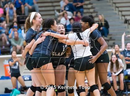 Thumbnail 2 in Johnson vs. Clark (UIL 6A Area Final) photogallery.