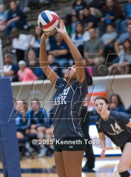 Thumbnail 3 in Johnson vs. Clark (UIL 6A Area Final) photogallery.
