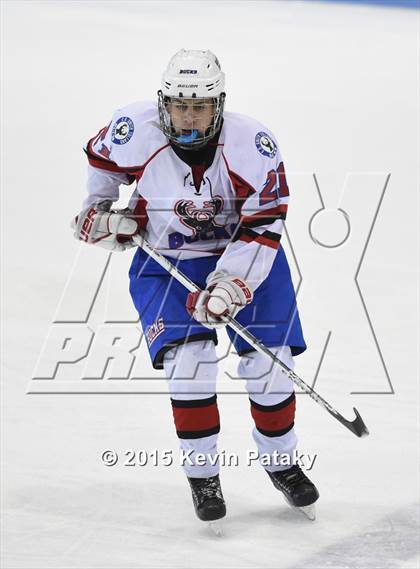 Thumbnail 3 in Shepaug/Litchfield/Nonnewaug vs. E.O. Smith/Tolland (CIAC D3 Semifinal) photogallery.