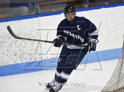 Thumbnail 3 in Shepaug/Litchfield/Nonnewaug vs. E.O. Smith/Tolland (CIAC D3 Semifinal) photogallery.