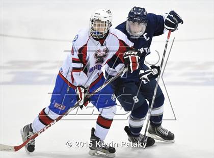Thumbnail 3 in Shepaug/Litchfield/Nonnewaug vs. E.O. Smith/Tolland (CIAC D3 Semifinal) photogallery.