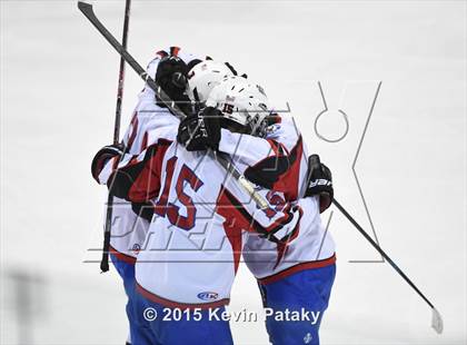 Thumbnail 3 in Shepaug/Litchfield/Nonnewaug vs. E.O. Smith/Tolland (CIAC D3 Semifinal) photogallery.