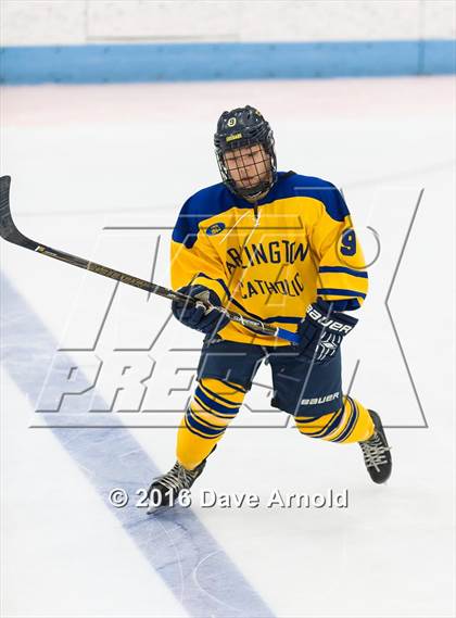 Thumbnail 3 in Reading Memorial vs Arlington Catholic ( MIAA Division 1 North Semifinal) photogallery.