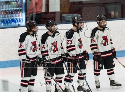 Thumbnail 2 in Reading Memorial vs Arlington Catholic ( MIAA Division 1 North Semifinal) photogallery.