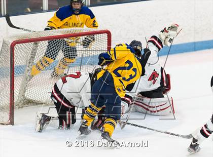 Thumbnail 2 in Reading Memorial vs Arlington Catholic ( MIAA Division 1 North Semifinal) photogallery.