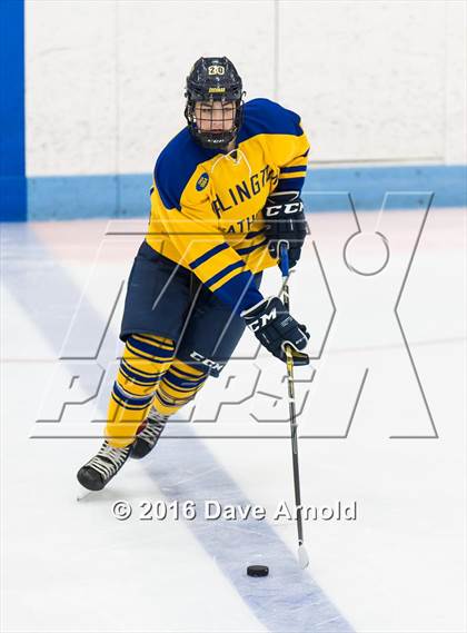 Thumbnail 1 in Reading Memorial vs Arlington Catholic ( MIAA Division 1 North Semifinal) photogallery.