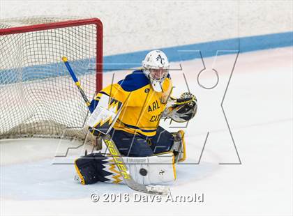 Thumbnail 1 in Reading Memorial vs Arlington Catholic ( MIAA Division 1 North Semifinal) photogallery.