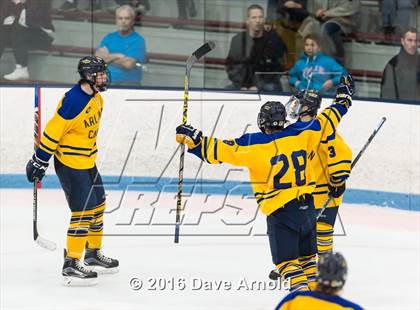 Thumbnail 2 in Reading Memorial vs Arlington Catholic ( MIAA Division 1 North Semifinal) photogallery.
