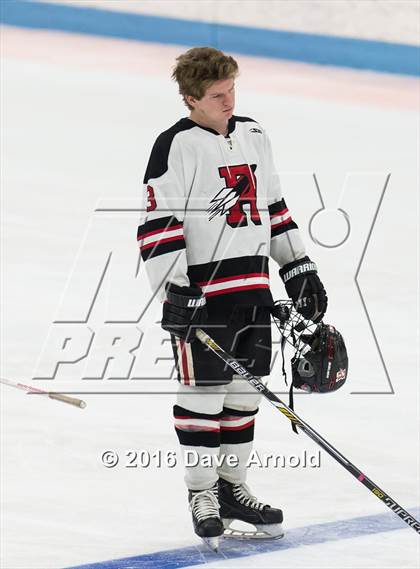 Thumbnail 2 in Reading Memorial vs Arlington Catholic ( MIAA Division 1 North Semifinal) photogallery.