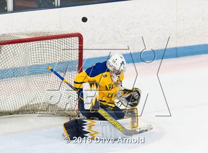 Thumbnail 3 in Reading Memorial vs Arlington Catholic ( MIAA Division 1 North Semifinal) photogallery.