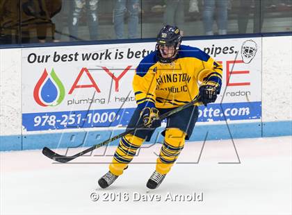 Thumbnail 3 in Reading Memorial vs Arlington Catholic ( MIAA Division 1 North Semifinal) photogallery.