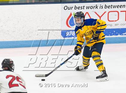 Thumbnail 2 in Reading Memorial vs Arlington Catholic ( MIAA Division 1 North Semifinal) photogallery.